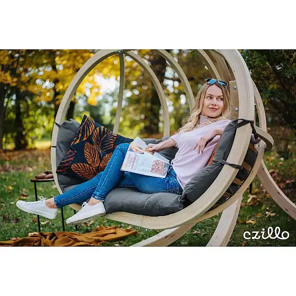 Підвісне крісло Timber Plus O-Zone Premier Grey