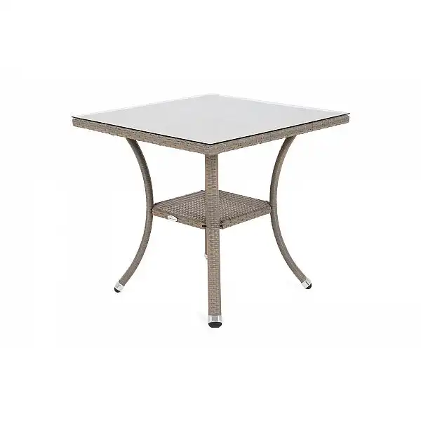 Садові меблі з техноратанга Sumba Square Beige Melange 4+1