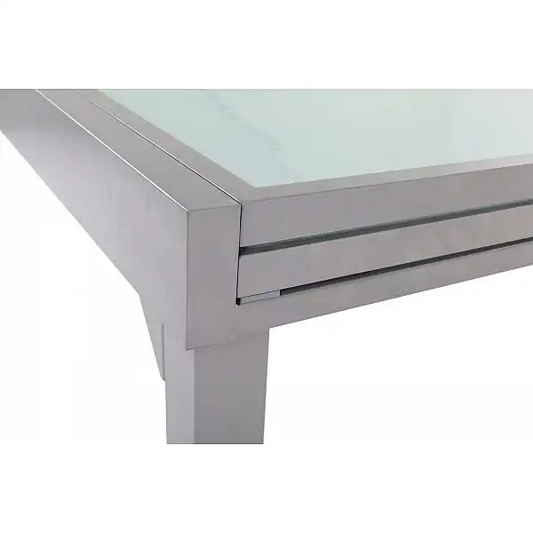Алюмінієві садові меблі Orlando Basic Silver / Black 10+1