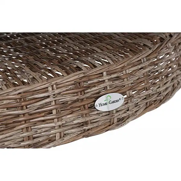 Садовая мебель из техноротанга Bristol Round Elegant 150 см Джинджер/Коричневый Меланж 6+1 выставка