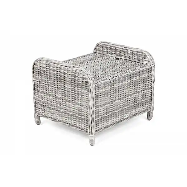 Набір крісел Bristol Relax з підніжками Light Grey / Grey Melange і столом California Light Grey