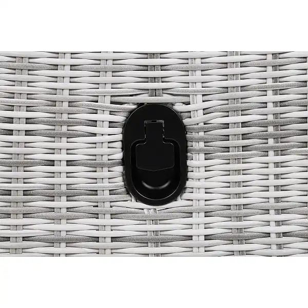 Набір крісел Bristol Relax з підніжками Light Grey / Grey Melange і столом California Light Grey