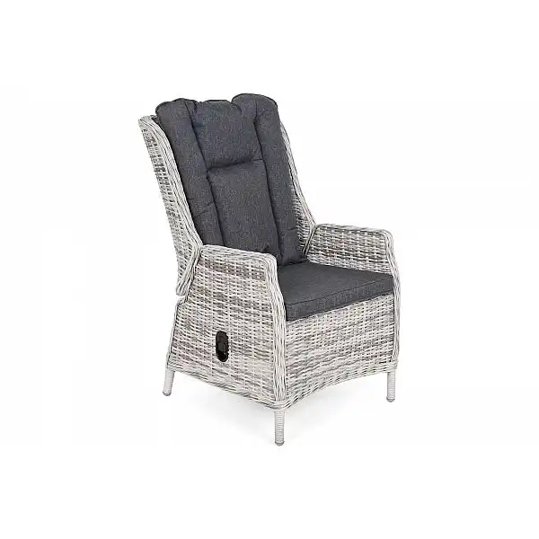 Набір крісел Bristol Relax з підніжками Light Grey / Grey Melange і столом California Light Grey