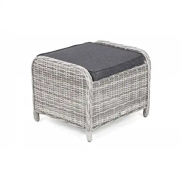 Набір крісел Bristol Relax з підніжками Light Grey / Grey Melange і столом California Light Grey