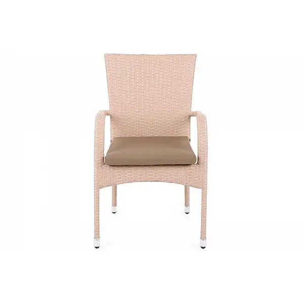 Меблі з техноротангу Mori Round Elegant Beige 4+1