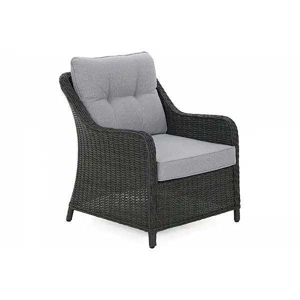 Кутові садові меблі з техноротангу Windsor Grey / Light Grey