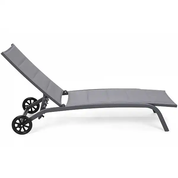 Набір алюмінієвих садових шезлонгів Ibiza Grey / Taupe