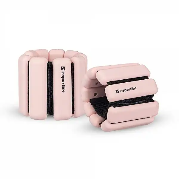 Регульовані обтяжувачі для зап'ястя/щиколотки inSPORTline Brace Color Pink