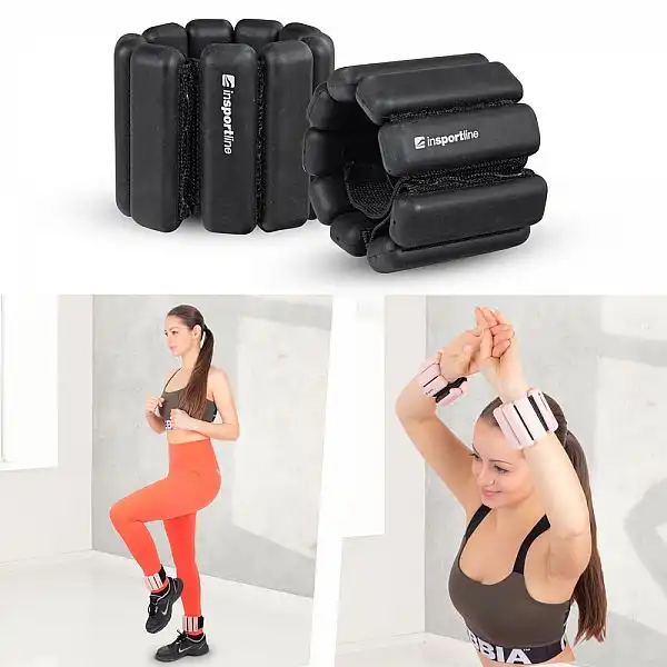 Регульовані обтяжувачі для зап'ястя/щиколотки inSPORTline Brace Color Pink
