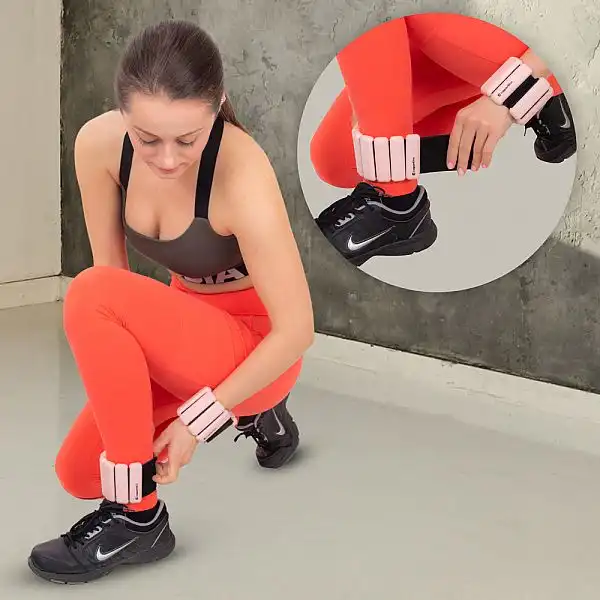 Регульовані обтяжувачі для зап'ястя/щиколотки inSPORTline Brace Колір чорний