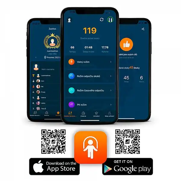 Розумна скакалка inSPORTline Jumpsmart Колір Білий