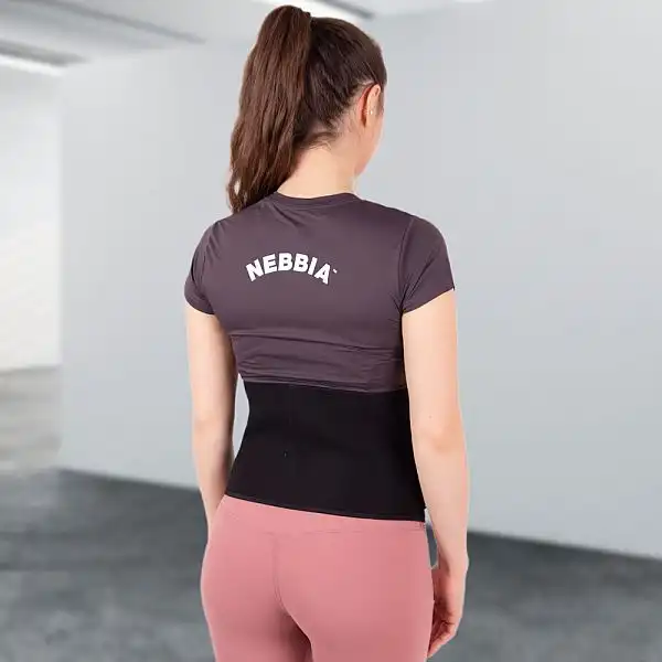 Неопреновий пояс inSPORTline Waistpire з кишенею Колір чорний, розмір L