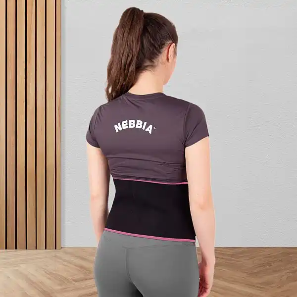 Неопреновий пояс inSPORTline Waistpire з кишенею Колір чорний, розмір L