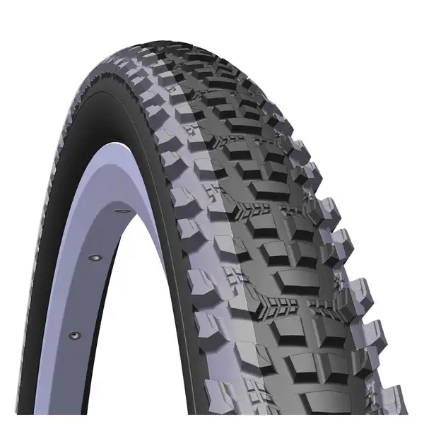Покришка 27.5x2.10 (54-584) Rubena (Mitas) TOMCAT R12 Classic, чорна
