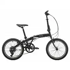 Велосипед 20" Pride MINI 8 2025 темно-сірий