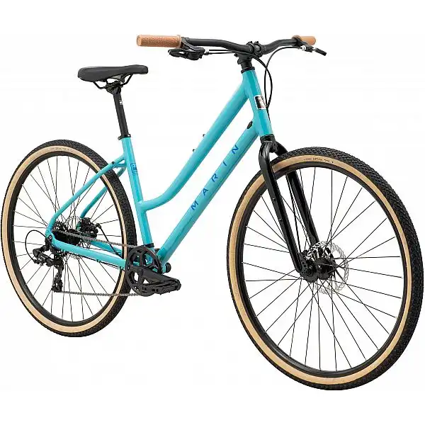 Велосипед 28" Marin KENTFIELD 1 ST рама - L 2025 Gloss Light Blue/Black/Brown