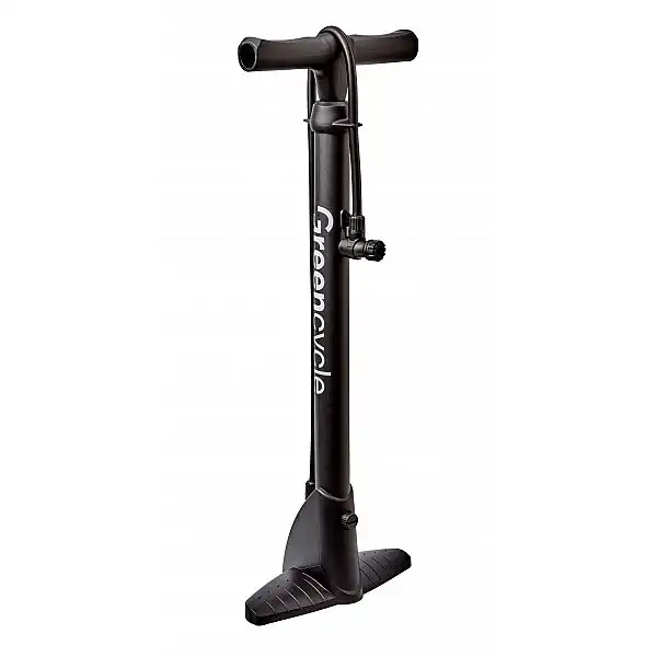 Насос для підлоги Green Cycle GPF-043 пластиковий корпус, без манометра, presta+schrader, 160psi