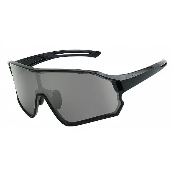 Окуляри Green Cycle FORCE із дзеркальною лінзою, чорні