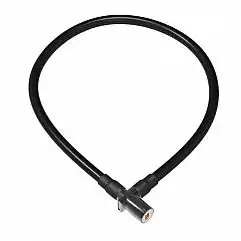 Замок Onguard Lightweight Key Coil Cable Lock, сталевий трос 120см х 8мм, з віні..