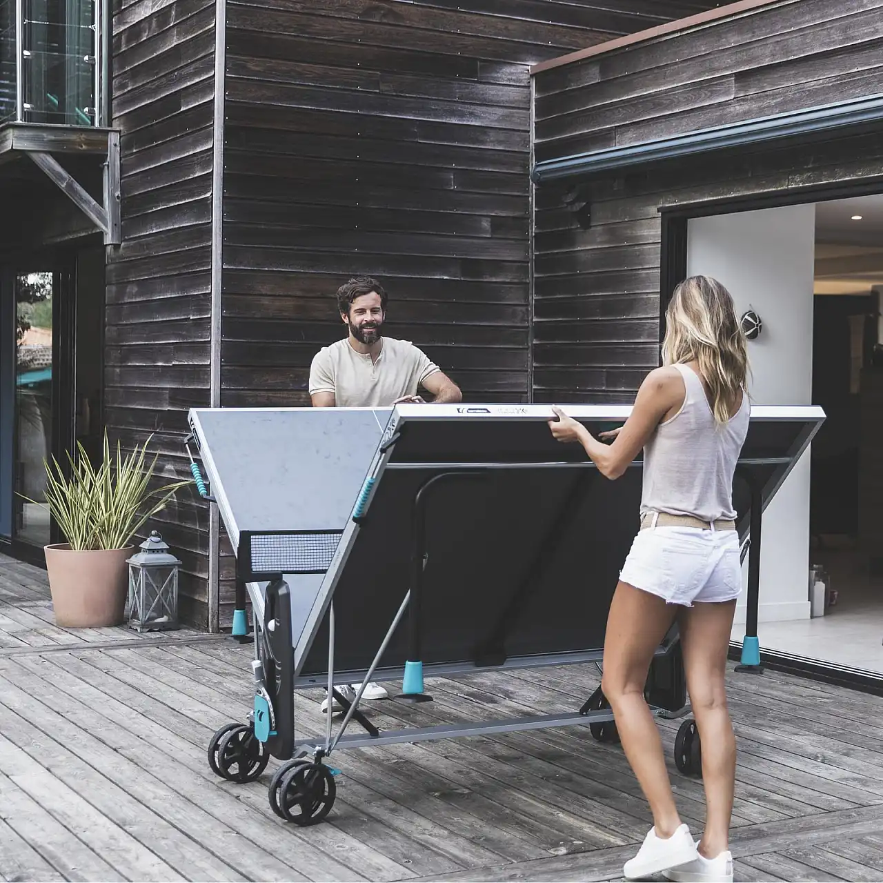 Тенісний стіл Cornilleau 300X Sport Outdoor Grey