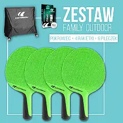 Набір аксесуарів для настільного тенісу CORNILLEAU FAMILY PACK OUTDOOR