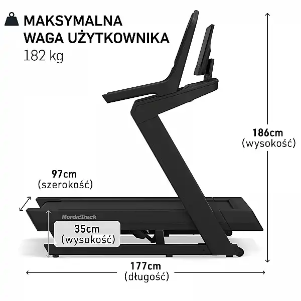 Беговая дорожка электрическая NordicTrack X24