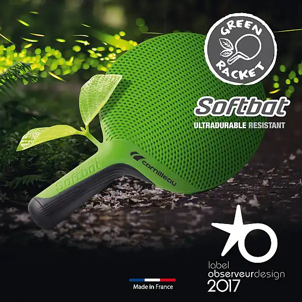 Ракетка Cornilleau SOFTBAT чорна 454707 OUTDOOR