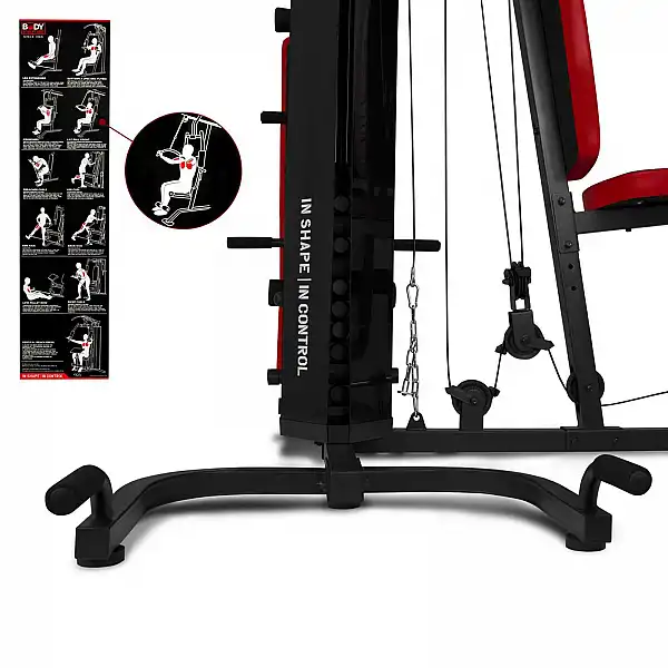 Силова станція з лавою Body Sculpture Multigym PRO BMG 4700, Stos 66кг