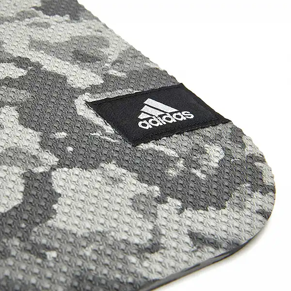 Тренувальний килимок 4 мм сірий Adidas -МОРЕ ADMT-13231GR