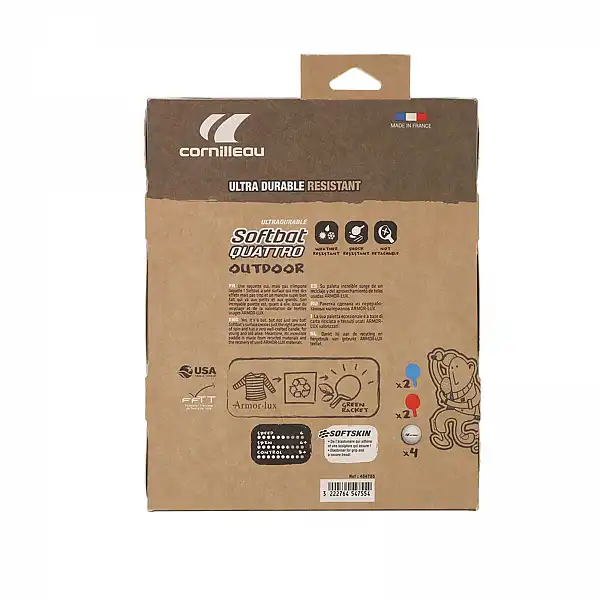 Набір ракеток для настільного тенісу Cornilleau Softbat Pack Quattro