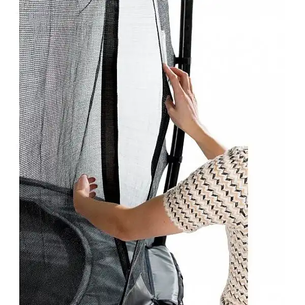 Батут EXIT Elegant Premium 305 cm red з сіткою безпеки Deluxe