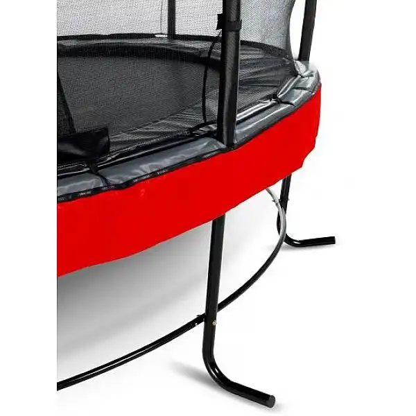 Батут EXIT Elegant Premium 305 cm red з сіткою безпеки Deluxe