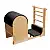 Бочка для пілатесу з дерев'яною основою Elina Pilates ELN 450011 Black