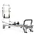 Реформер Elina Pilates Mentor з вежою ELN 300401 Grey