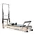 Дерев'яний реформер Elina Pilates Lignum з вежою ELN 300501 Grey