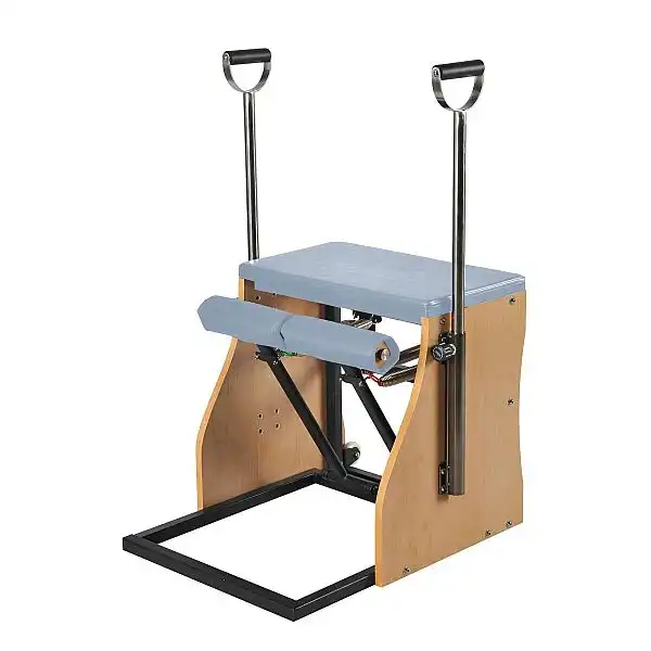 Комбінований стілець зі сталевою основою Elina Pilates ELN 400010 Black