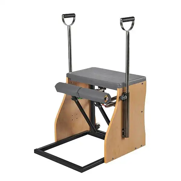Комбінований стілець зі сталевою основою Elina Pilates ELN 400010 Black