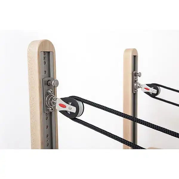 Реформер Elina Pilates Elite Wood з вежою ELN 300006 Grey