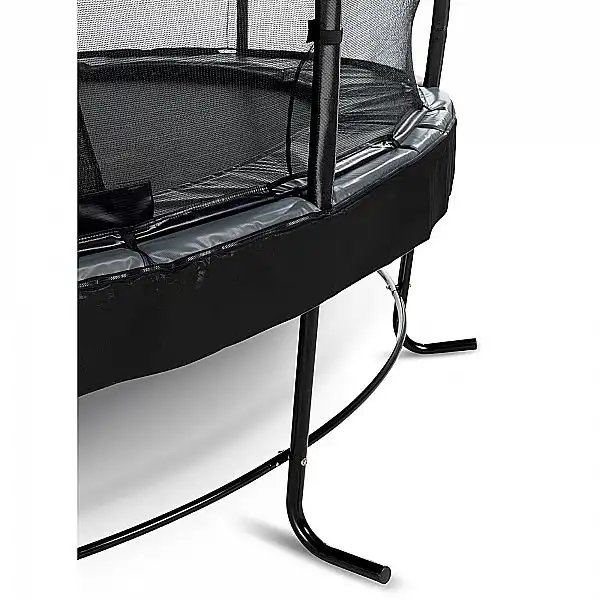 Батут EXIT Elegant Premium 305 чорний, сітка Deluxe