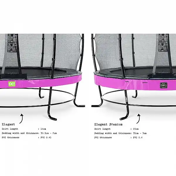 Батут EXIT Elegant Premium 305 cm purple