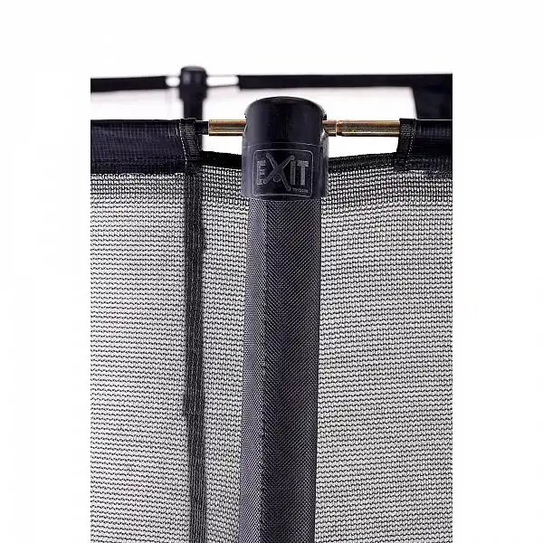 Батут EXIT Elegant Premium прямокутний 214х366 cm black ( великий, для дітей, дорослих, на 200 кг)