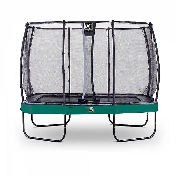 Батут EXIT Elegant Premium прямокутний 214х366 cm green