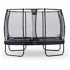 Батут прямокутний 244х427 см EXIT Elegant Premium black