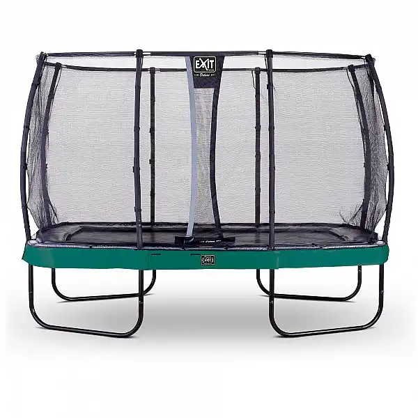 Батут EXIT Elegant Premium 244х427 cm прямокутний green