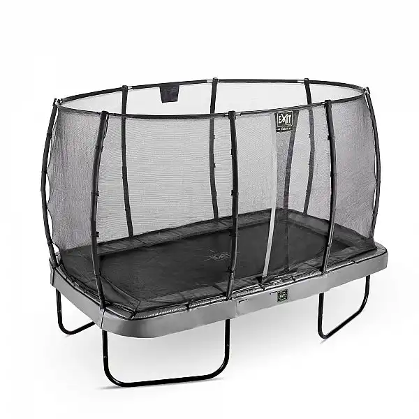 Батут EXIT Elegant Premium 244х427 cm прямокутний grey