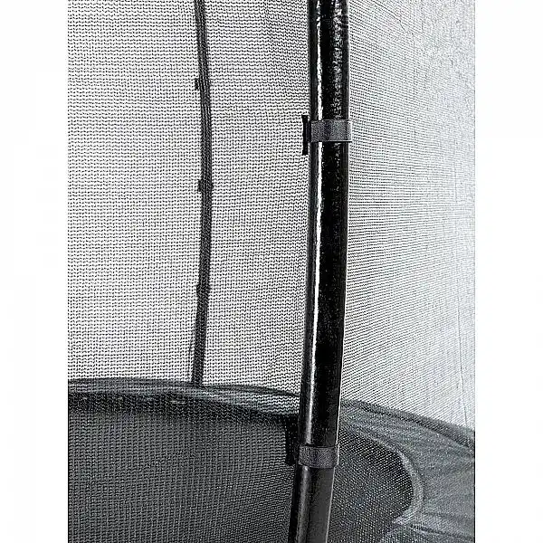 Батут для дорослих і дітей EXIT Elegant 427 cm black з захисною сіткою (Нідерланди)