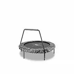 Батут EXIT Tiggy з ручкою 140 см сірий