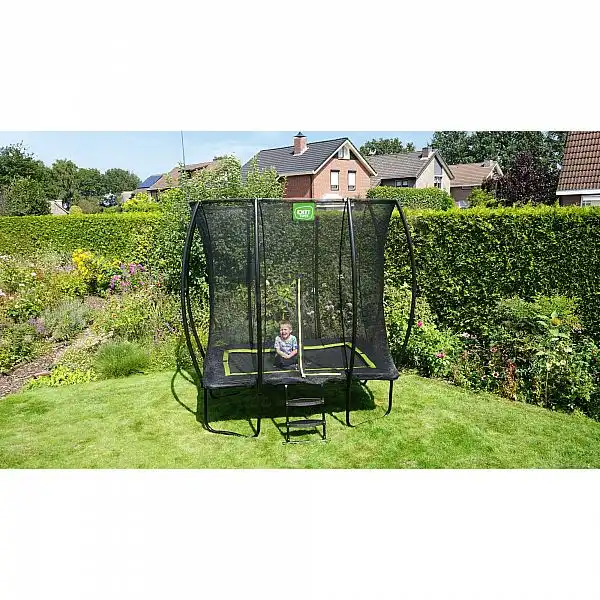 Батут EXIT Silhouette прямокутний 153x214 чорний
