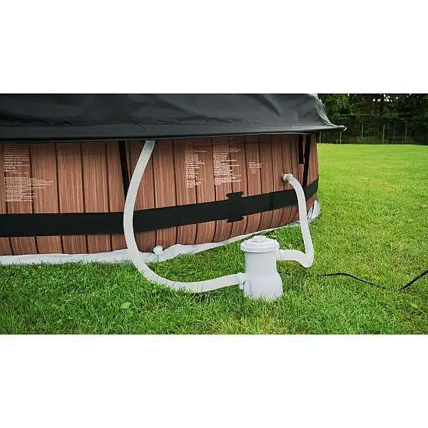 Басейн каркасний 360 х 76 см з куполом EXIT "чорне дерево", для дітей, дачі