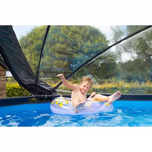 Басейн з куполом EXIT камінь 360х122 см (пісочний фільтр)